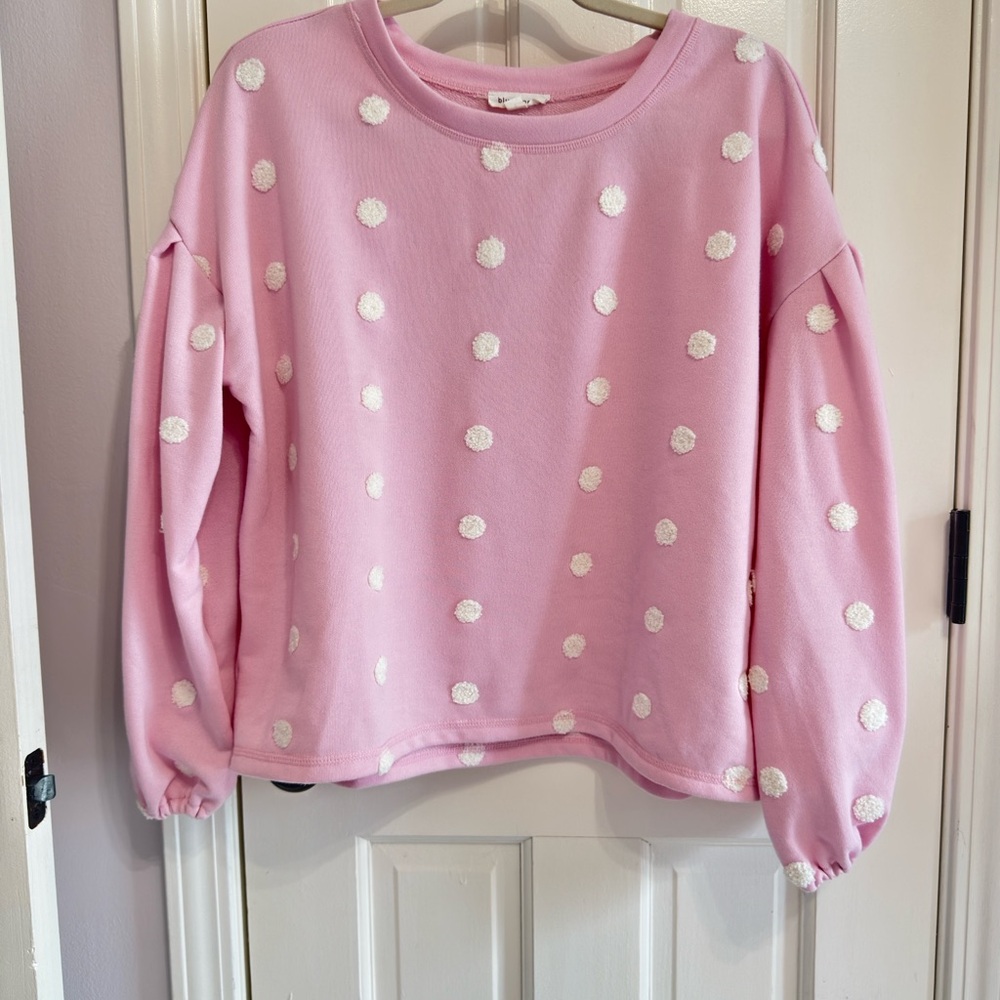 Blu Pepper‎ Pink Polka Dot Top